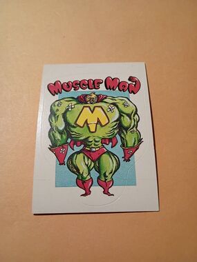 1983 General Mills Zero Heroes Trading Card Sticker Card Vintage #3